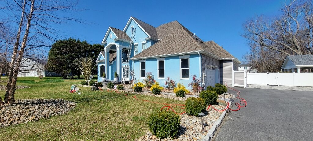 Exterior painting project completed by Pro Work Paint