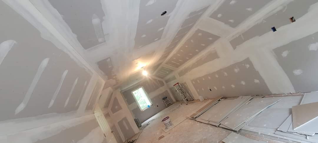 Drywall repair work